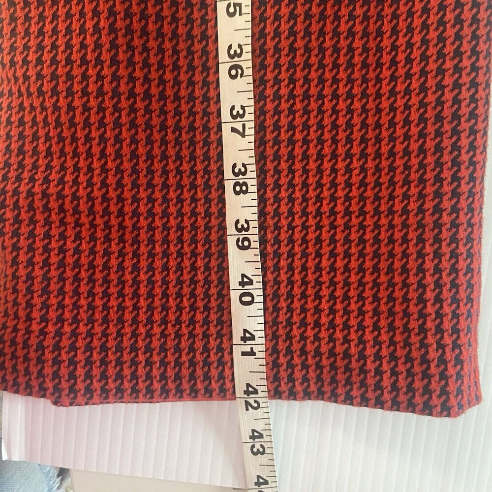 Boden Red Textured Midi Dress - Picture 12 of 14